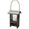 Audubon Rustic Farmhouse Finch Tubed Wild Bird Feeder - Natural - 1.25 Lbs Cap - 4 Pack