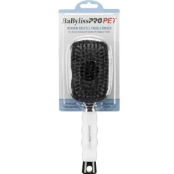 BaByliss Pro Pet Bristle Paddle Cat and Dog Brush - Medium