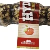 Bark + Harvest by Superior Farms HydeOut Cheek Roll Applewood Smoke Flavored 5" - 6" Dog Natural Chews - Display Box - Case of 10