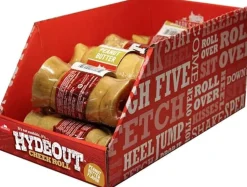 Bark + Harvest by Superior Farms HydeOut® Cheek Strip Peanut Butter Natural Dog Chews - 5-6 Inches - 30 Count Box