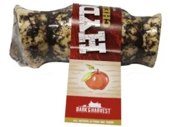 Bark + Harvest by Superior Farms HydeOut Cheek Roll Applewood Smoke Flavored 5" - 6" Dog Natural Chews - Display Box - Case of 10