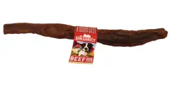 Bark + Harvest by Superior Farms 12" Beef Bladder Stick Dog Natural Chews - Case of 100