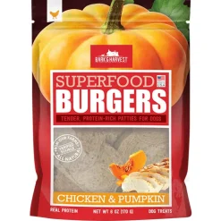 Bark + Harvest by Superior Farms Burgers Chicken & Pumpkin Dog Natural Chews - 6 oz Bag