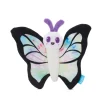 Bark Box Fly High Butterfly Crinkle and Squeaking Plush Dog Toy