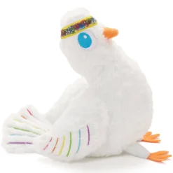 Bark Box Free Bird Crinkle and Squeaking Plush Dog Toy