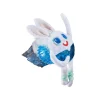 Bark Box Hare Aerobics Instructer Crinkle and Squeaking Plush Dog Toy
