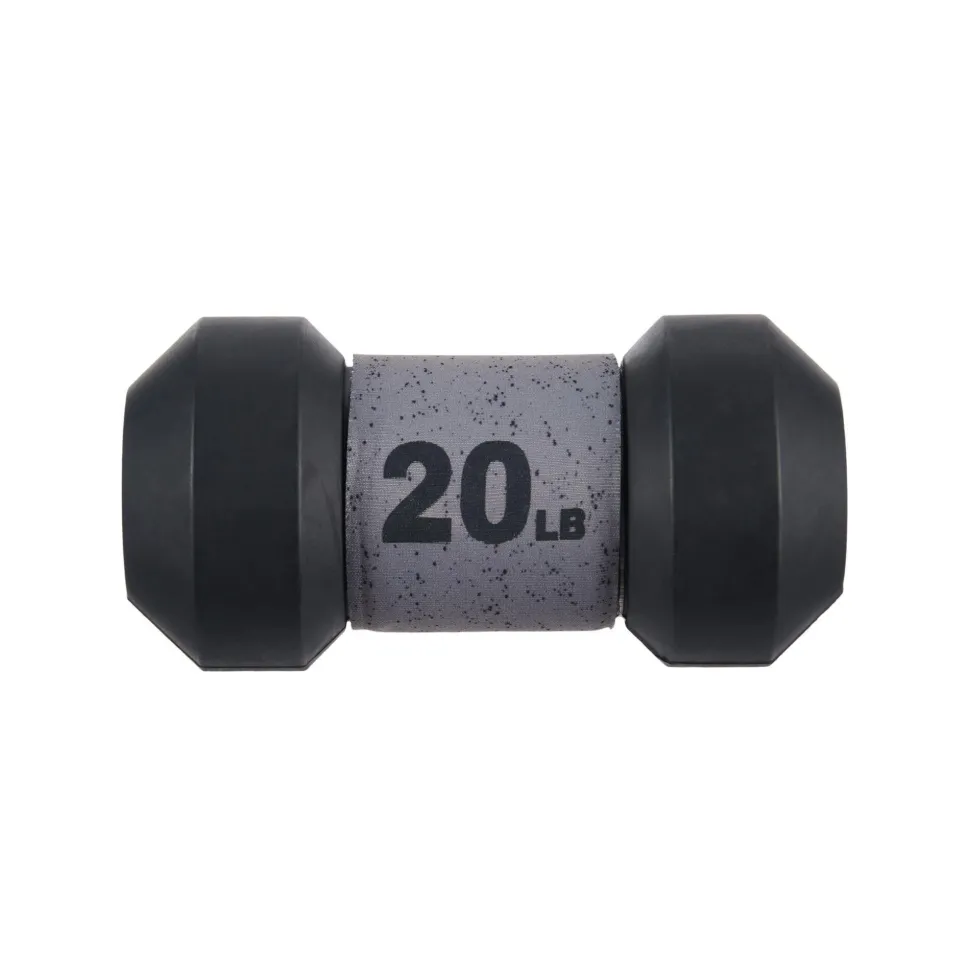 Bark Box Super Chewer Jaw Dumbbell Tough Rubber Dog Toy