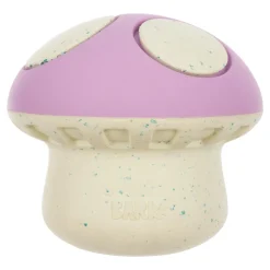 Bark Box Super Chewer Trippy Toadstool Mushroom Durable Squeak and Rubber Dog Toy