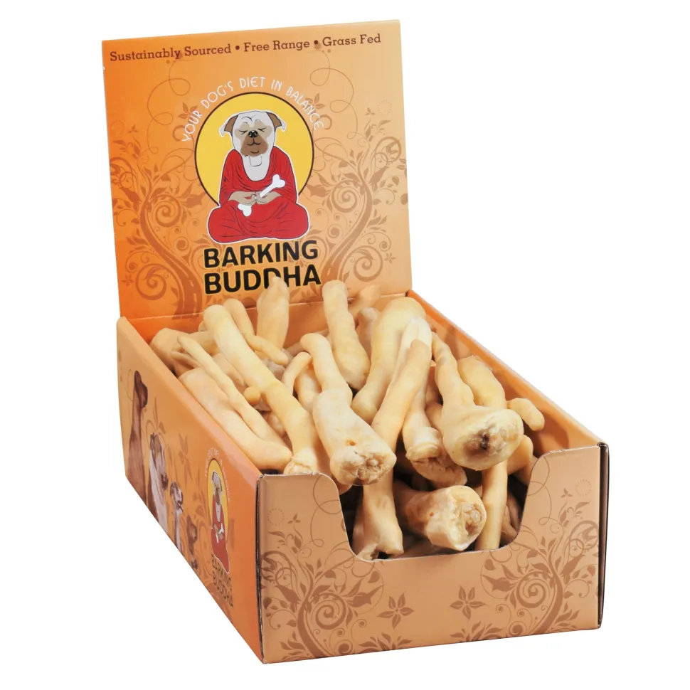 Barking Buddha Lamb Tail Chews Natural Dog Chews - 50 Count