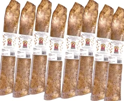 Barking Buddha Peanut Butter Beef Cheek Slice Natural Dog Chews - 12 Inch - 12 Count