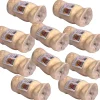 Barking Buddha Small Beef Cheek Roll E-Tag Natural Dog Chews - 24 Count