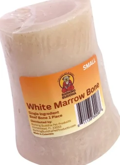 Barking Buddha White Beef Marrow Bone Small Natural Dog Chews - 24 Count