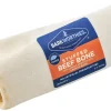 Barkworthies 5"-6" Shin Bone Stuffed with Pumpkin Sweet Potato & Carrot - Dog Chew Treat - 10 ct Case - Case of 1