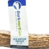 Barkworthies Elk Antler Natural Dog Chews - Whole Medium - Case of 1