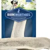 Barkworthies Elk Antler Natural Dog Chews - Small Split - 50 Count