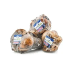 Barkworthies Knuckle Bone - 10 ct Case - Case of 1. This Case Pack is an assortment of 1 x Peanut Butter 1 x Acai 1 x Sweet Potato Pumpkin & Carrot Blend of Beef Bones for Dogs