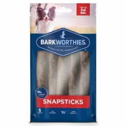 Barkworthies Snap Sticks Small Dog Treats - 5 Pack SURP