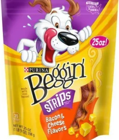 Beggin Strips Bacon and Cheese Flavor Dog Treats