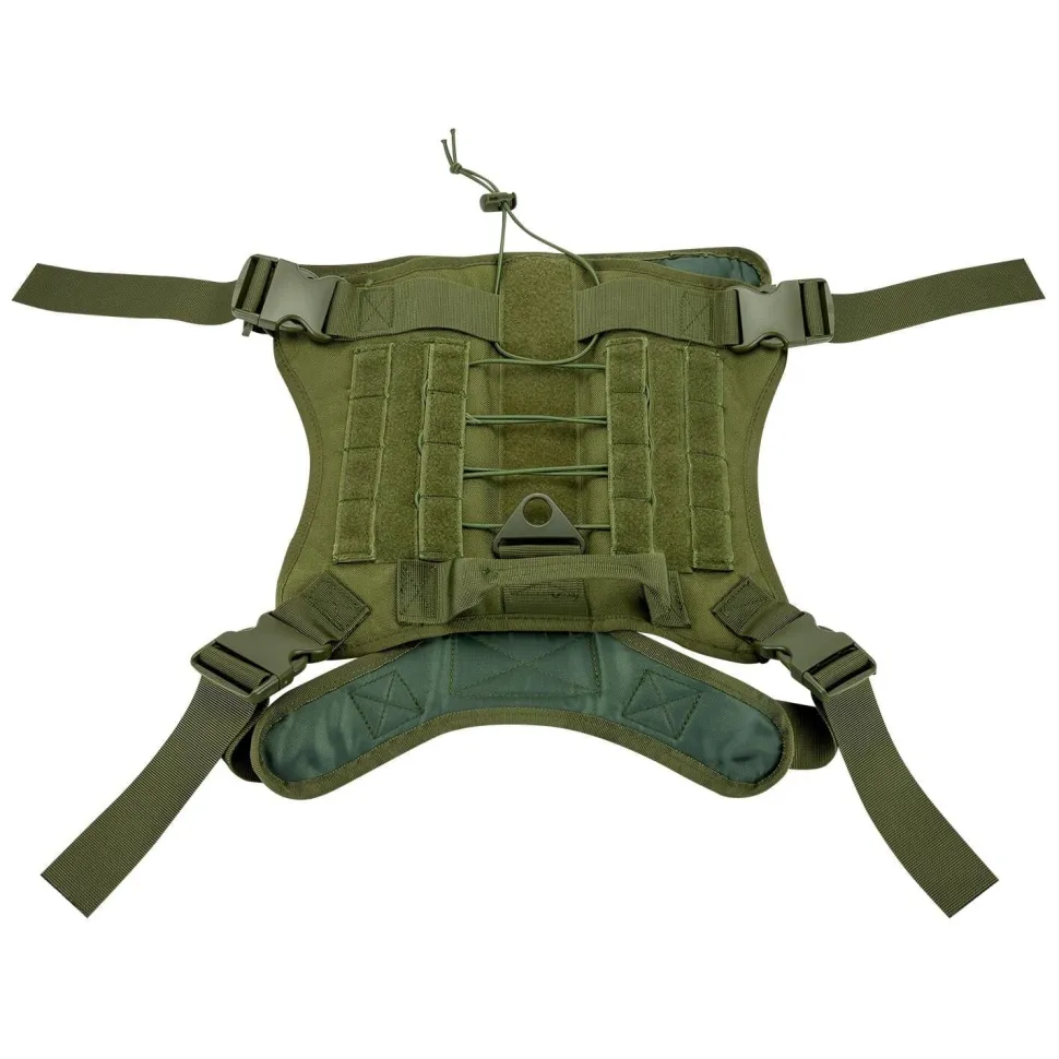 Bella and Max Heavy Adventure Dog Harness Green - Large/X-Large