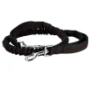 Bella and Max Heavy Bungee Dog Leash - Orange - 49-69" Inches
