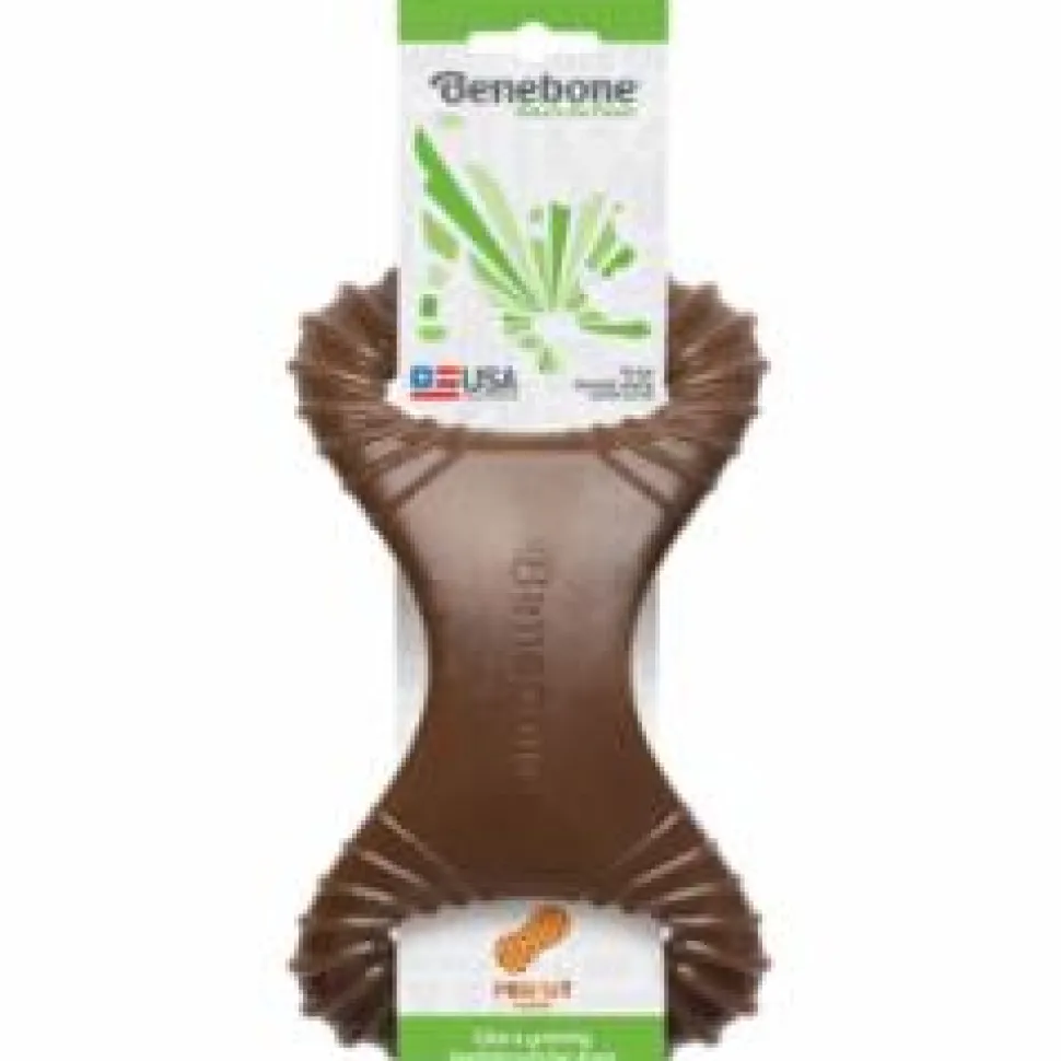 Benebone Dog Chews Dental Chew Peanut Butter - Large