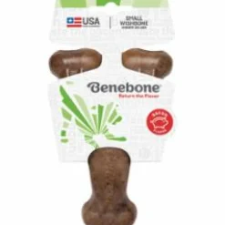 Benebone Dog Chews Wishbone Chew Bacon Puppy - Small