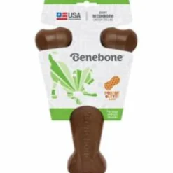 Benebone Dog Chews Wishbone Chew Peanut Butter - Giant Size