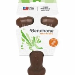 Benebone Dog Chews Wishbone Chew Peanut Butter - Small