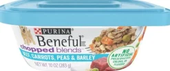 Beneful Chopped Blends With Beef, Carrots, Peas & Barley Wet Dog Food Tubs