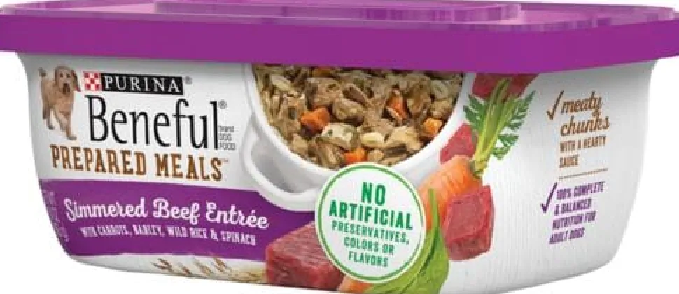 Beneful Prepared Meals Simmered Beef Wet Dog Food