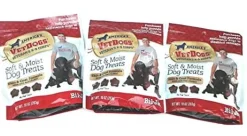 Bil-Jac America'S Vet Dogs Soft & Moist Dog Treats Soft and Chewy Dog Treats - Chicken - 10 Oz - 6 Pack