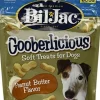 Bil-Jac Gooberlicious Soft and Chewy Dog Treats - Peanut Butter - 10 Oz - 8 Pack