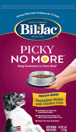 Bil-Jac Picky No More Medium Breed Dry Dog Food - Chicken - 6 Lbs