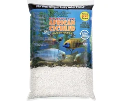 Bio-Activ Live Natural Cichlid Sand White - 20 lbs - 2 Count