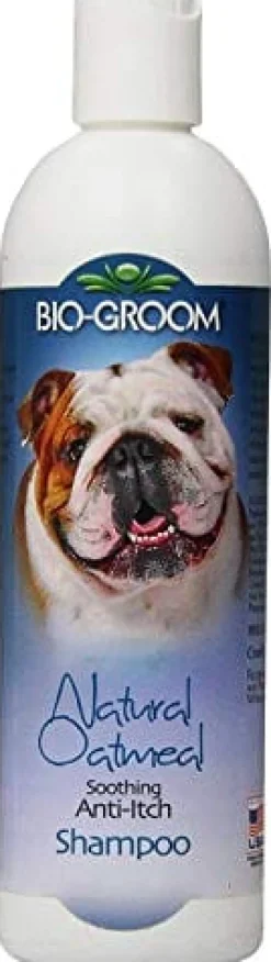 Bio-Groom Natural Oatmeal Anti-Itch Dog Shampoo - 12 Oz