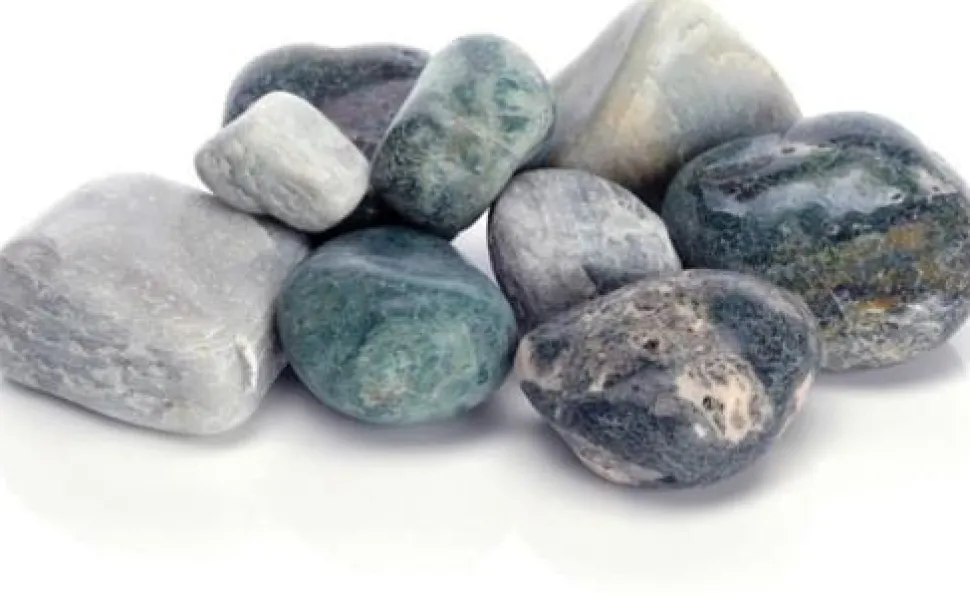 biOrb Marble Pebble Set Decoration Freshwater Gravel - Green