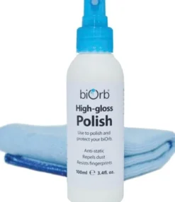 biOrb Polish & Cloth for Cleaning Acrylic Aquatics Cleaning Supplies - 3.4 Oz - 100 Ml