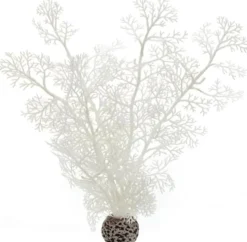 Biorb Sea Fan Aquarium Ornament - White - Medium