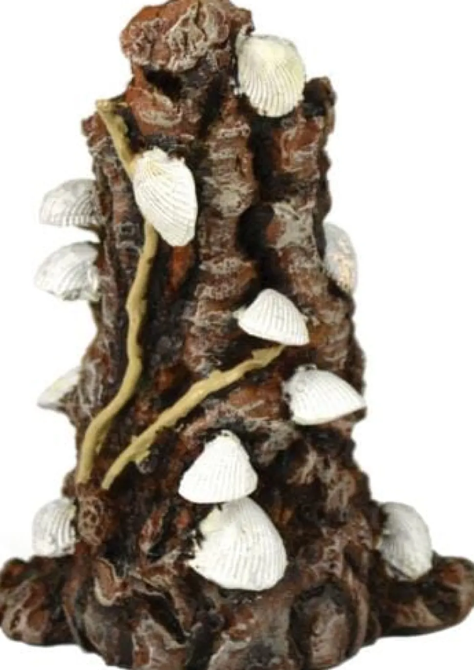 Biorb Sea Shell on Barnacles Aquarium Ornament - White - Small