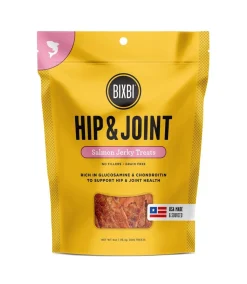 Bixbi Hip and Joint Salmon Jerky Dog Treats - 4 Oz