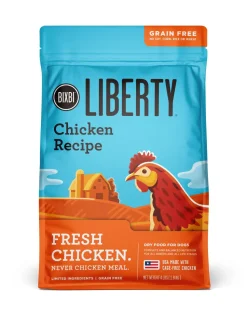 Bixbi Liberty Chicken Kibble Dry Dog Food - 4 Lbs