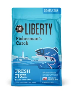 Bixbi Liberty Fisherman's Catch Grain-Free Dry Dog Food - 4 Lbs