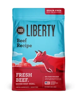 Bixbi Liberty Limited Ingredient Diet Grain-Free Beef Dry Dog Food - 4 Lbs