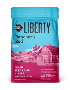 Bixbi Liberty Limited Ingredient Diet Red with Grains Dry Dog Food - 4 Lbs