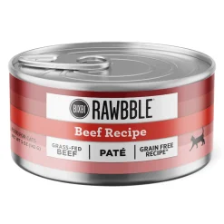 Bixbi Rawbble Beef Pate Canned Cat Food - 5 Oz - Case of 24