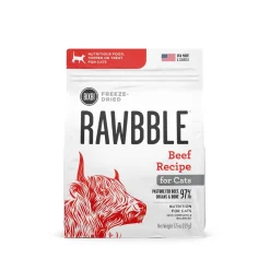 Bixbi Rawbble Beef Recipe Freeze-Dried Cat Food - 3.5 Oz