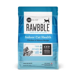 Bixbi Rawbble Chicken and Salmon Indoor Dry Cat Food - 3 Lbs