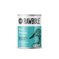 Bixbi Rawbble Duck Recipe Canned Dog Food - 12.5 Oz - Case of 12