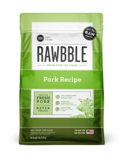 Bixbi Rawbble Pork Recipe Dry Dog Food - 4 Lbs
