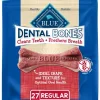 Blue Buffalo Blue All Natural Dental Bones Dog Treats